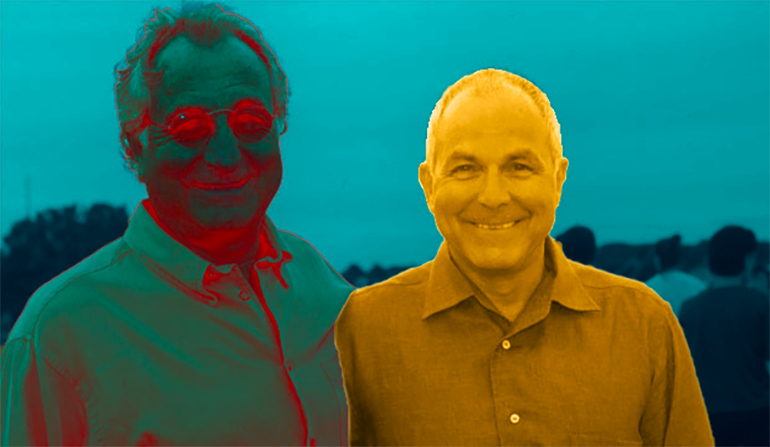 Peter Madoff with brother, Bernie