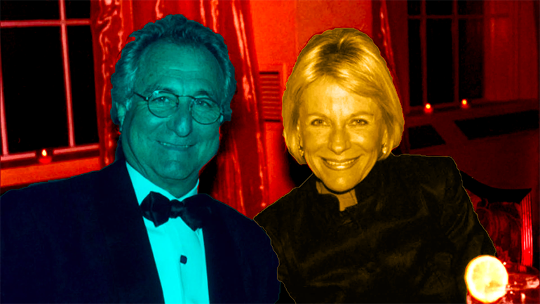 Ruth Madoff with husband, Bernie